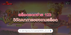 สล็อตแตกง่าย 123 วิวัฒนาการของเกมสล็อต